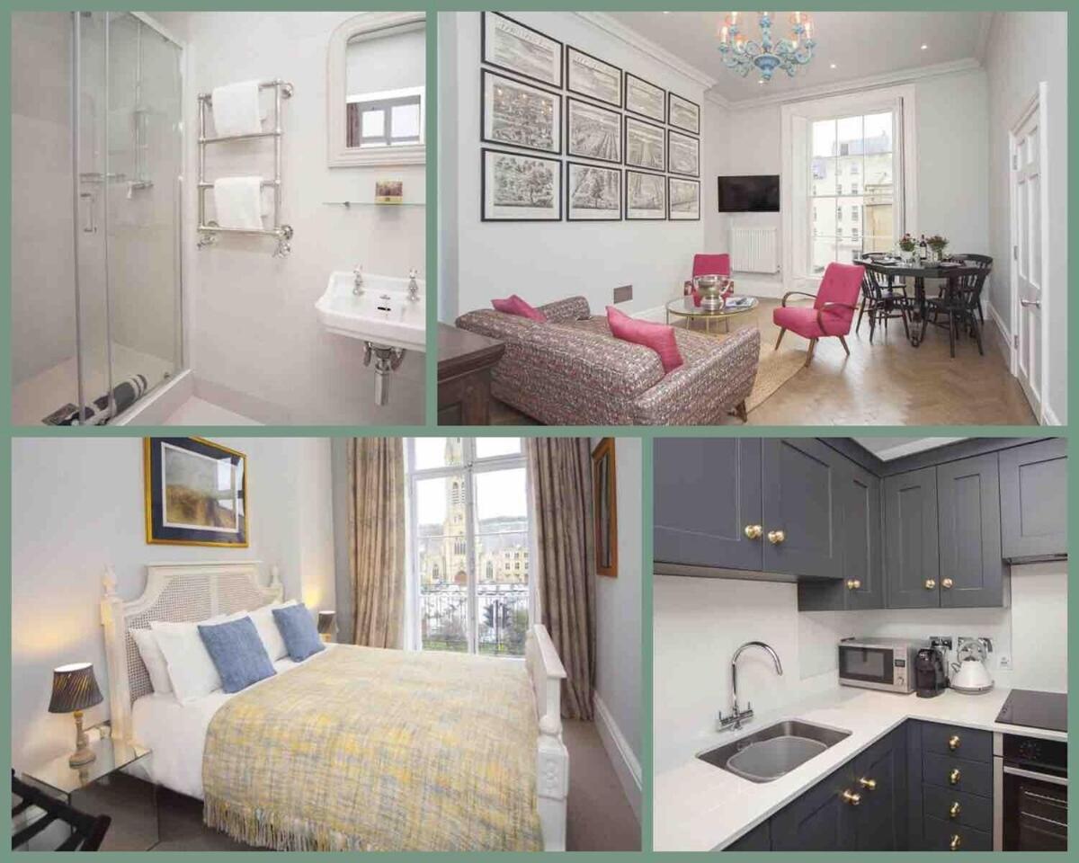 Stylish City Centre Apartment - Бат Екстериор снимка